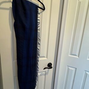 Elegant Navy Blue Scarf